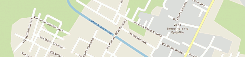 Mappa della impresa del prete luigi snc a LATINA