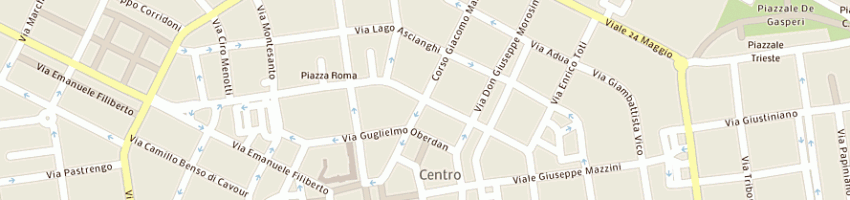 Mappa della impresa design service associates sas di d'erme andrea a LATINA