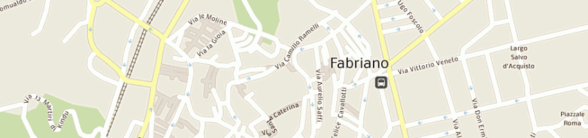 Mappa della impresa edilfaber di bianchi claudio a FABRIANO