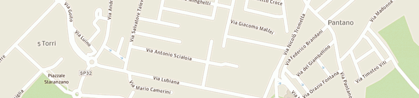 Mappa della impresa angeloni sergio a PESARO