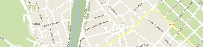 Mappa della impresa piccioni a PESARO