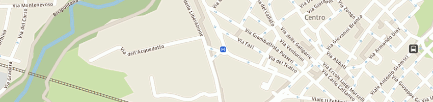 Mappa della impresa azienda ospedaliera ospedale san salvatore - pesaro a PESARO