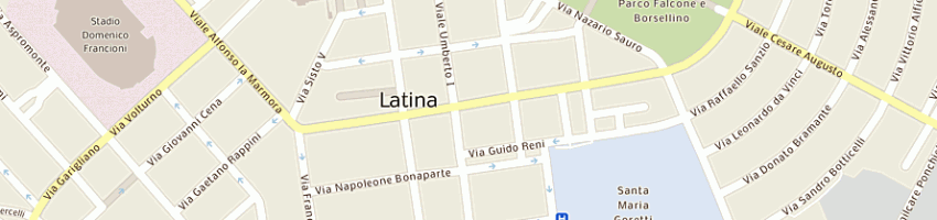 Mappa della impresa petrone gilberto a LATINA