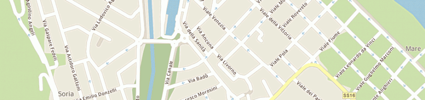 Mappa della impresa parrucchiera nadia ricci a PESARO