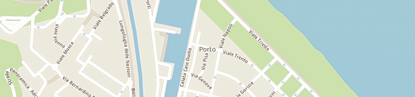 Mappa della impresa simoncelli fernando a PESARO