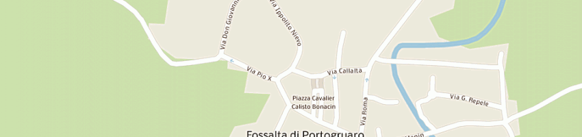 Mappa della impresa veronese egidio a FOSSALTA DI PORTOGRUARO