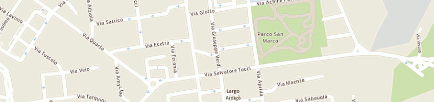 Mappa della impresa gmg srl a LATINA
