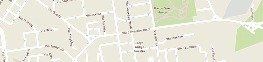 Mappa della impresa impresa palumbo egidio gino sas a LATINA