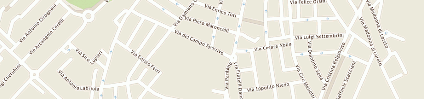Mappa della impresa modulo 3000 di marinucci nazzareno e c snc a PESARO