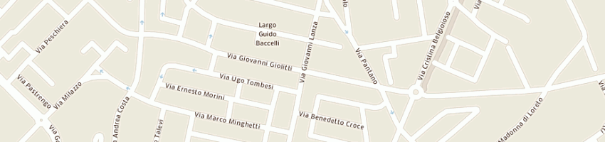 Mappa della impresa ugolini roberta a PESARO