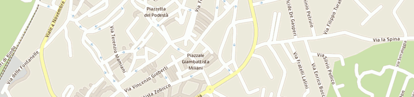 Mappa della impresa braccini fabrizio a FABRIANO
