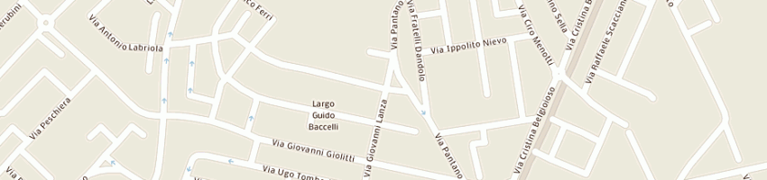 Mappa della impresa vitali sandro a PESARO