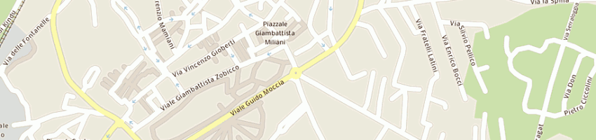 Mappa della impresa le griffe di stroppa rita a FABRIANO