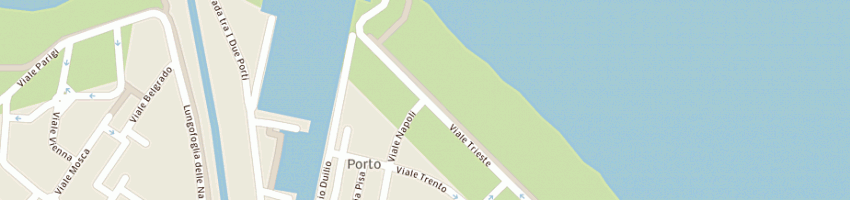 Mappa della impresa gm olivieri srl a PESARO