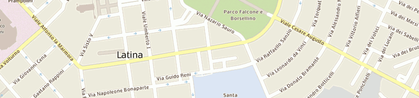 Mappa della impresa petrone vincenzo a LATINA