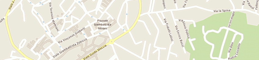 Mappa della impresa bravetti emanuela a FABRIANO