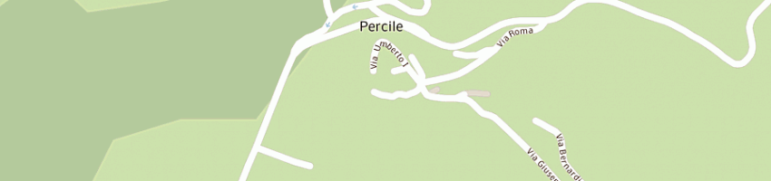 Mappa della impresa comune di percile a PERCILE