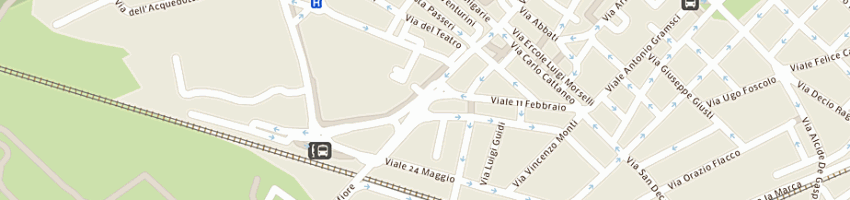 Mappa della impresa abaco informatica (srl) a PESARO