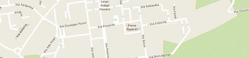 Mappa della impresa is infordata sistemi srl a LATINA
