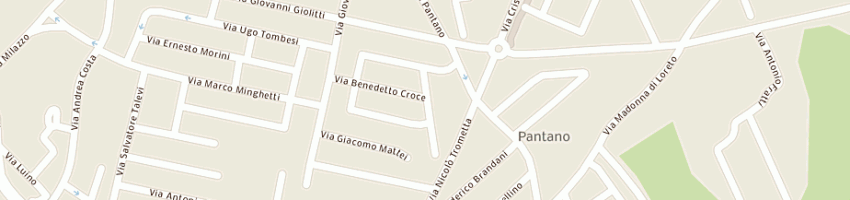 Mappa della impresa biciland di rossi sauro e figli snc a PESARO