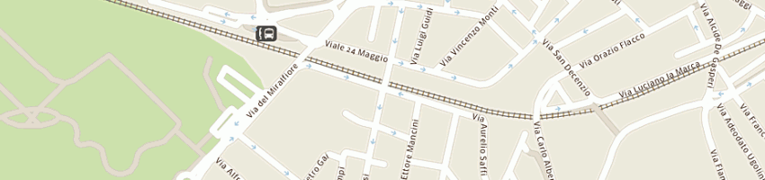 Mappa della impresa ceda sas di luccarelli stefania e c a PESARO