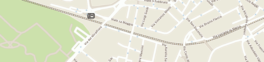 Mappa della impresa virgili giancarlo a PESARO