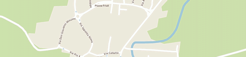 Mappa della impresa zoccolan angelo a FOSSALTA DI PORTOGRUARO