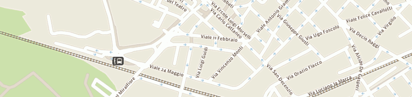 Mappa della impresa soc coop edilizia endas 80 spa a PESARO