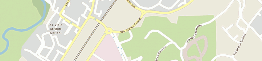 Mappa della impresa paciarotti daniele a FABRIANO