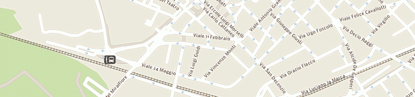 Mappa della impresa studio associato gennari enrico e mengarelli donato a PESARO