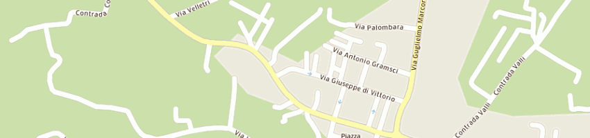 Mappa della impresa diamanti siriana a ARTENA