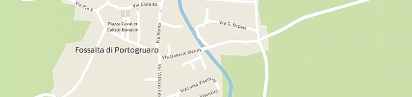 Mappa della impresa villotta patrizio e c (snc) a FOSSALTA DI PORTOGRUARO