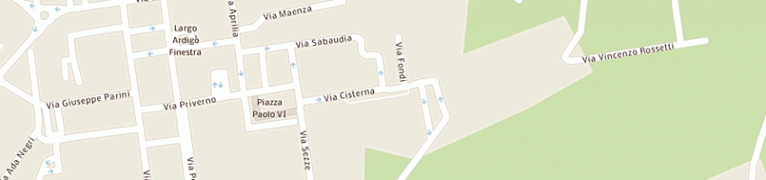 Mappa della impresa longo gerardo a LATINA