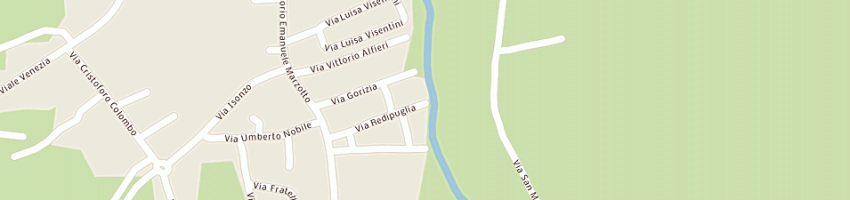 Mappa della impresa prampero luigino a FOSSALTA DI PORTOGRUARO