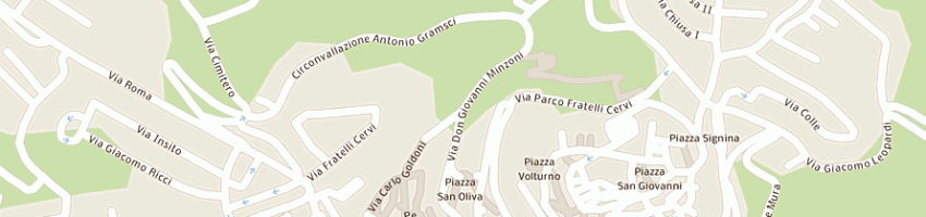 Mappa della impresa nobili fernando a CORI
