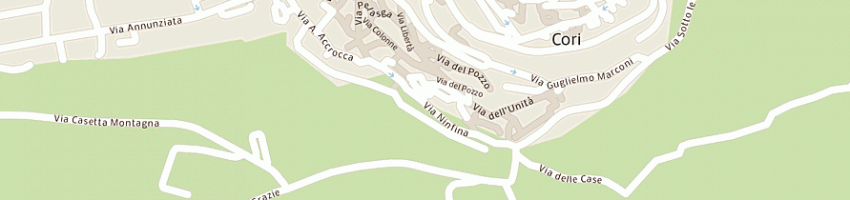 Mappa della impresa iacobelli antonio a CORI