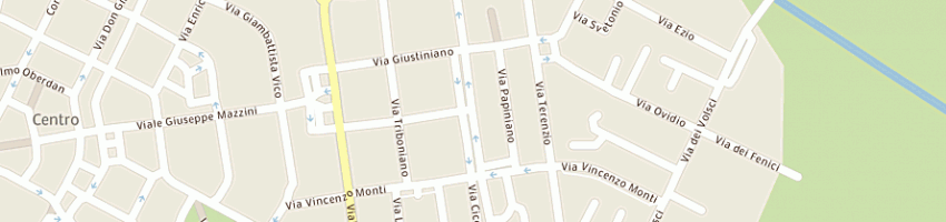 Mappa della impresa bar daniela sas di vitolo domenico e co a LATINA
