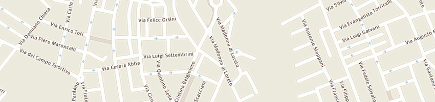 Mappa della impresa pesaresi paolo a PESARO