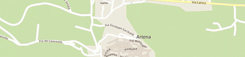 Mappa della impresa cmo srl a ARTENA