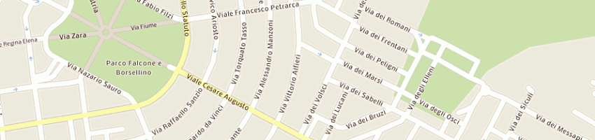 Mappa della impresa big store di badini paola a LATINA