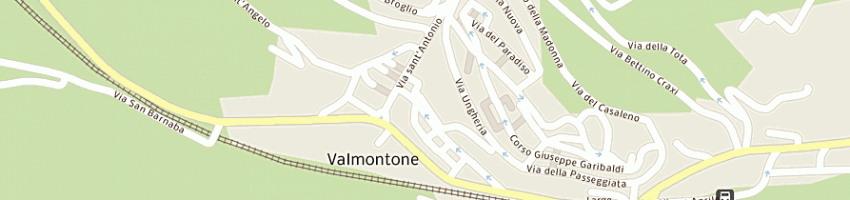 Mappa della impresa comune di valmontone a VALMONTONE