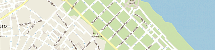 Mappa della impresa marcello a PESARO