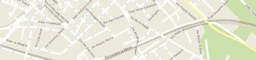 Mappa della impresa studio legale avv g pirro avv c rampino a PESARO