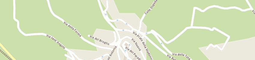 Mappa della impresa antica forneria cerci srl a VALMONTONE
