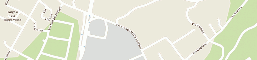 Mappa della impresa injecta srl a RIETI
