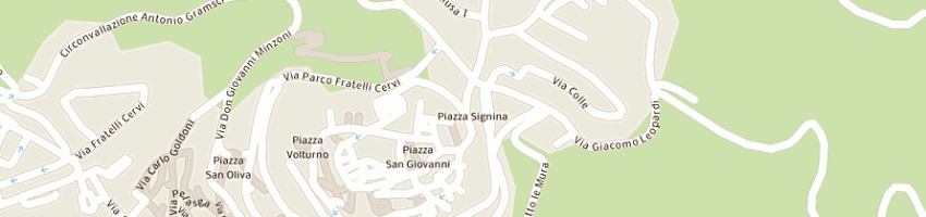 Mappa della impresa ft frutta snc di tagliaferri francesca e c a CORI