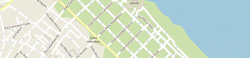 Mappa della impresa vangi giuliano a PESARO