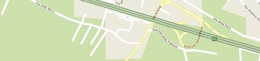 Mappa della impresa antico panificio belvedere di balsoni marco - societa' in accomandita semplice a VALMONTONE