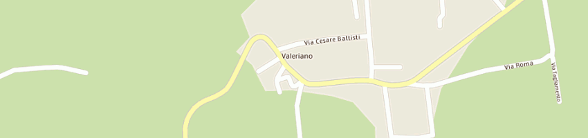 Mappa della impresa poste italiane spa a PINZANO AL TAGLIAMENTO