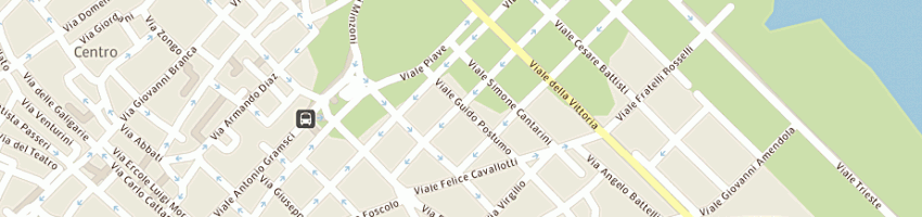 Mappa della impresa tecno sistemi informatica di tecchi ingezio e c sas a PESARO